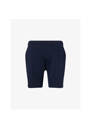 Mens Arne Essential Luxe Drawstring Stretch-Cotton Blend Shorts