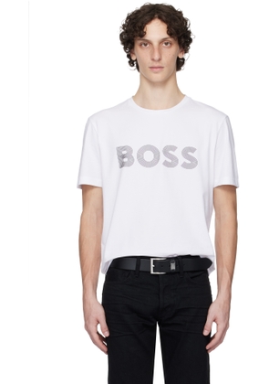 BOSS Two-Pack Black & White Printed-Logo T-shirts