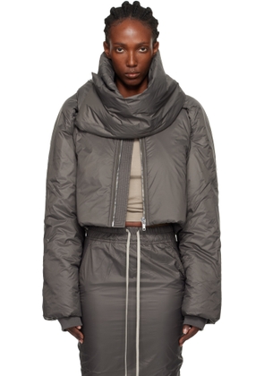 Rick Owens DRKSHDW Gray Concordians Convertible Jacket