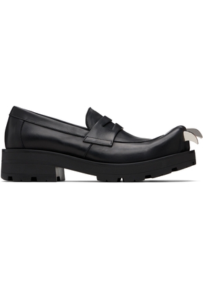 Charles Jeffrey LOVERBOY Black Moggies Claws Loafers