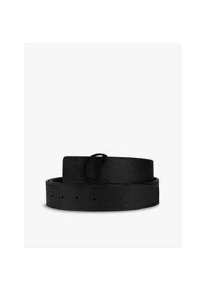 Mens Christian Louboutin Mooncrest Reversible Leather Belt