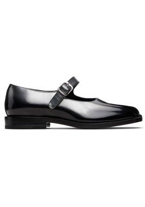 Maison Margiela Black & Silver Mary Jane Loafers
