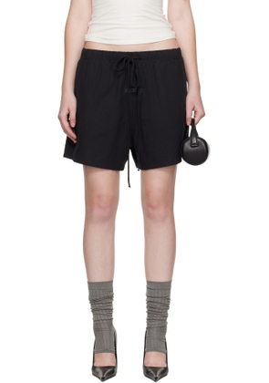 Fear of God ESSENTIALS Black Soccer Shorts
