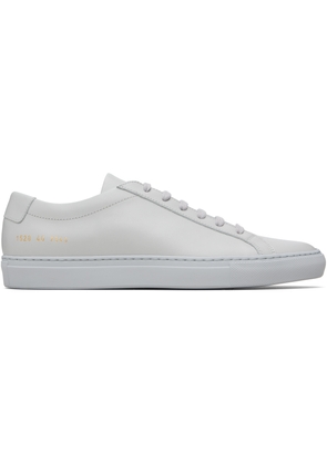 Common Projects Gray Original Achilles Low Sneakers