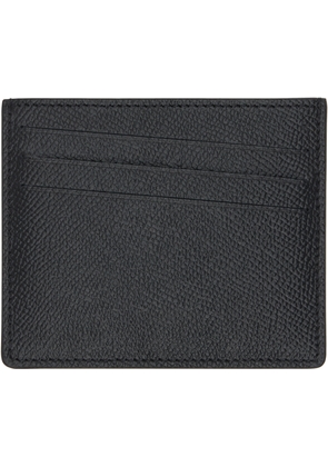 Maison Margiela Black Slim 6 CC Card Holder