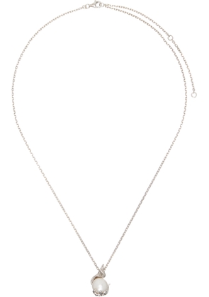 Alan Crocetti SSENSE Exclusive Pearl In Heat Necklace