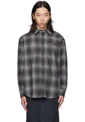 OUAT Gray Office Shirt