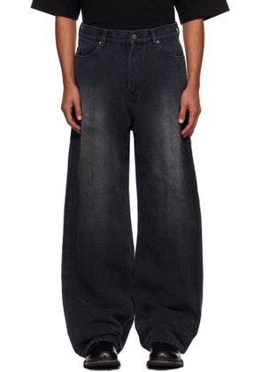 OUAT Gray Selvedge Baggie Jeans