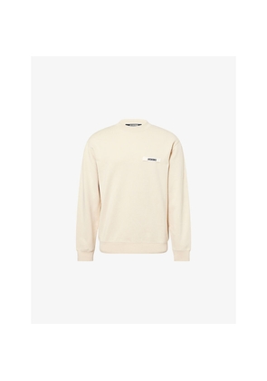 Mens Jacquemus Gros Grain Crewneck Cotton-Jersey Sweatshirt