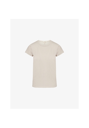 Womens Rag & Bone The Slub Round-Neck Cotton-Jersey T-Shirt