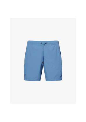 Mens Vuori Kore Logo-Patch Stretch-Woven Shorts