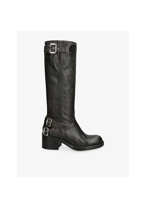 Womens Chloe Dakota Knee-High Leather Boots