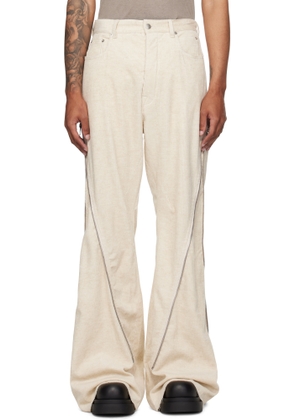 Rick Owens Off-White Concordians Bolan Banana Trousers