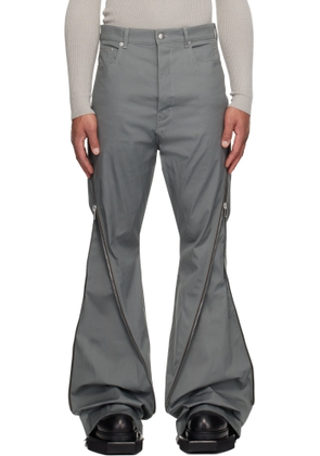 Rick Owens Gray Concordians Bolan Banana Trousers