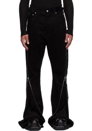 Rick Owens Black Concordians Bolan Banana Trousers