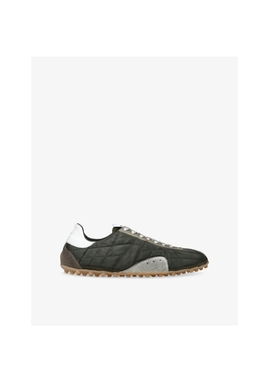 Mens Maison Margiela Sprinters Canvas and Suede Trainers