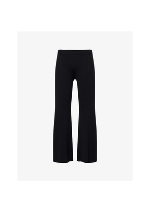 Womens CFCL Soft Portrait Flared Knitted Trousers