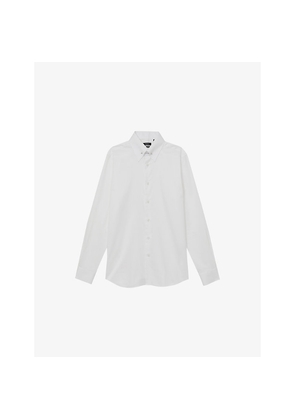 Mens Reiss Caldwell Long-Sleeved Cotton Shirt