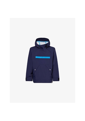 Mens Stone Island Pertex Marina Logo-Print Waterproof Jacket