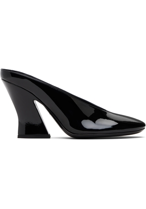 Givenchy Black Sculpted Mule Heels