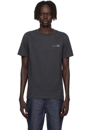 A. P.C. Black Standard Item T-shirt