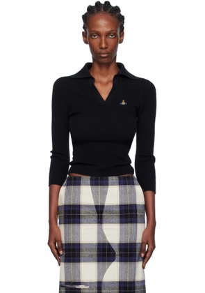 Vivienne Westwood Black Marina Polo