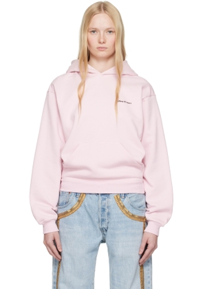 Coperni Pink Disney Crown Hoodie