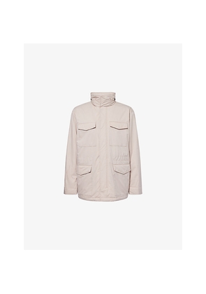 Mens Polo Ralph Lauren Patch-Pocket Hooded Field Waterproof Jacket