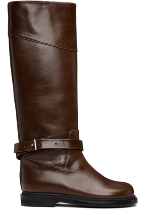 Epingler Tan Belted Angt Long Tall Boots
