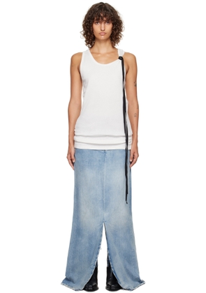 Ann Demeulemeester Off-White Seva Tank Top