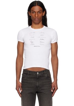 Coperni White Disney Princess Slim-Fit T-shirt