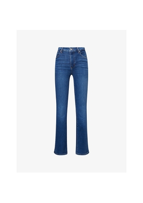 Womens Frame The Reboot Flared Stretch-Denim Blend Jeans