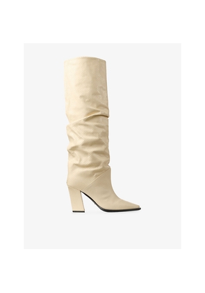 Womens Jimmy Choo Hart Kb 85 Leather Boots