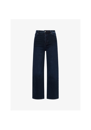 Womens Frame The Wide High-Rise Denim Jeans