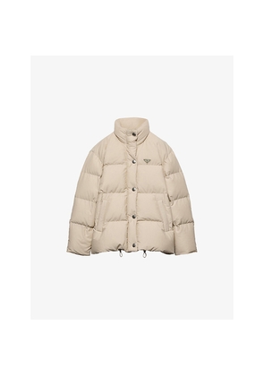 Womens Prada Technical Fabric-Down Jacket