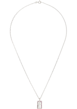 The Ouze Ruby Facet Ingot Necklace