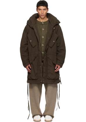 Mordecai Brown Double Layer Coat