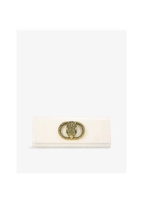 Womens Kurt Geiger London Chelsea Leather Clutch Bag