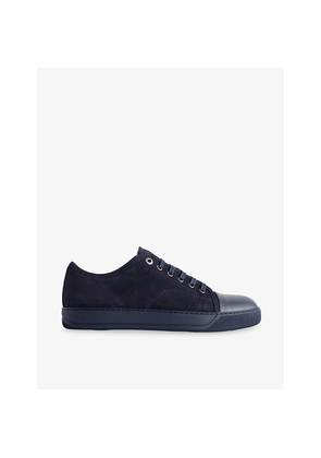 Mens Lanvin Dbb1 Tonal Leather Trainers