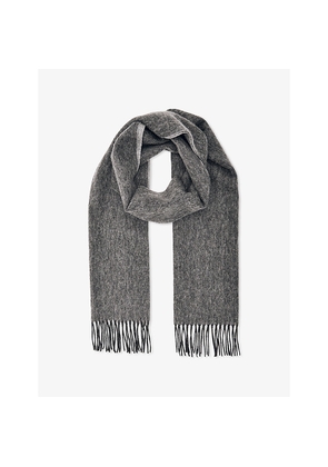 Reiss Picton Wool and Cashmere-Blend Scarf
