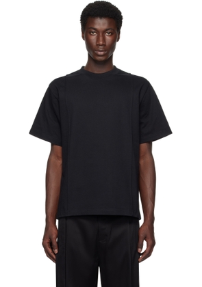 Peter Do Black Creased Oversized T-shirt