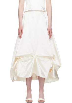 Wed SSENSE Bridal Capsule Lola Maxi Skirt