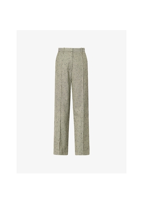 Womens Camilla And Marc Noma Straight-Leg Woven Trousers