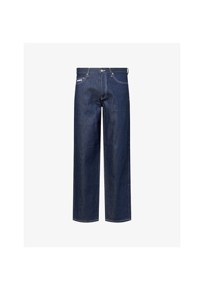 Mens Awake Ny Raw Straight-Leg Denim Jeans