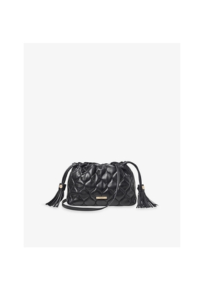 Womens Aspinal Of London Amelia Quilted Leather Cross-Body Bag