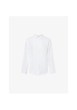 Womens Max Mara Asymmetric Ateneo Cotton Shirt