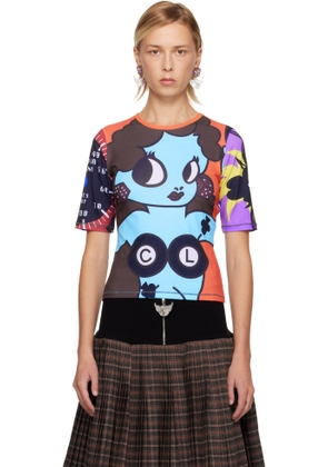 Chopova Lowena Multicolor Lady Luck Jersey T-shirt