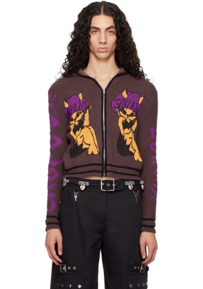 Chopova Lowena Brown Tammie Jo Hoodie