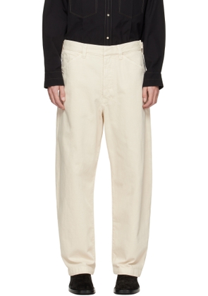 LEMAIRE Off-White Maxi Workwear Jeans