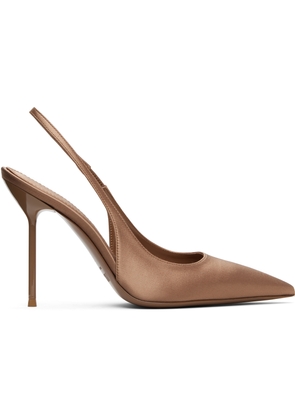 Paris Texas Tan Lidia Slingback Heels